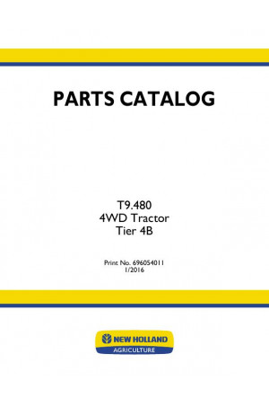 New Holland T9.480 Parts Catalog