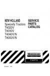 New Holland T4020N, T4020V, T4030N, T4030V, T4040N, T4040V, T4050N, T4050V Parts Catalog