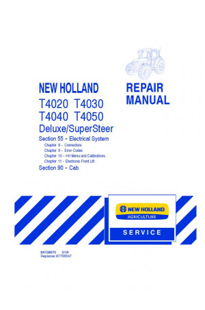 New Holland T4020, T4030, T4040, T4050 Service Manual