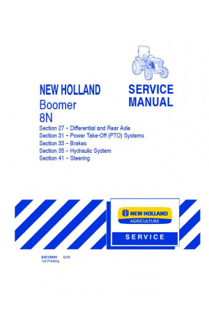 New Holland Boomer 8N Service Manual