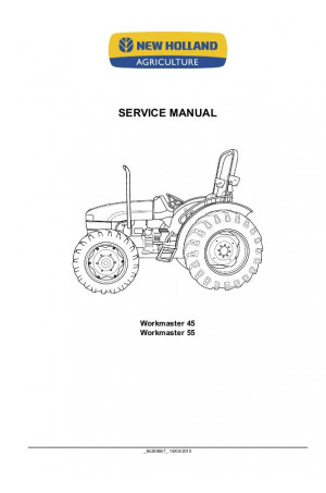 New Holland Workmaster 45 Service Manual