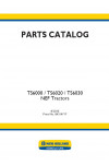 New Holland TS6000, TS6020, TS6030 Parts Catalog