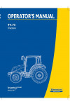 New Holland T4.75 Operator`s Manual