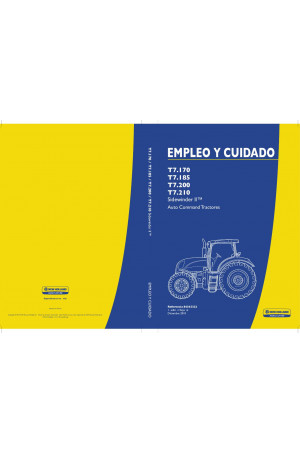 New Holland T, T7.170, T7.185, T7.200, T7.210 Operator`s Manual