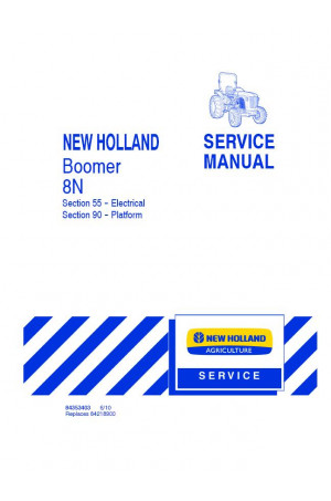 New Holland Boomer 8N Service Manual