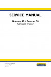 New Holland Boomer 40, Boomer 50 Service Manual