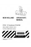 New Holland T4000 Operator`s Manual
