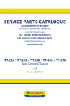 New Holland T7.220, T7.235, T7.250, T7.260, T7.270 Parts Catalog