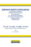 New Holland T7.170, T7.185, T7.200, T7.210 Parts Catalog