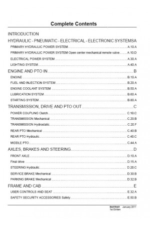 New Holland Boomer 30, Boomer 35 Service Manual