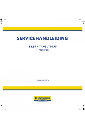 New Holland T4.55, T4.65, T4.75 Service Manual