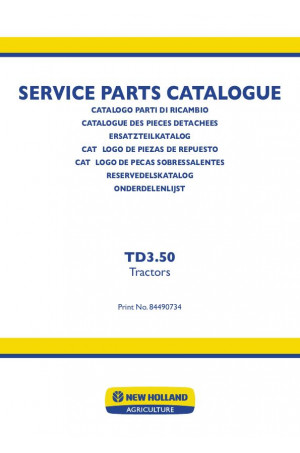New Holland TD3.50 Parts Catalog