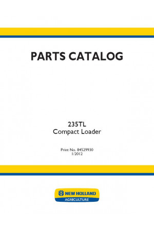 New Holland 235TL Parts Catalog