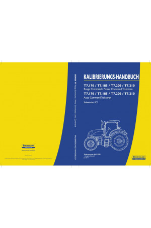 New Holland T7.170, T7.185, T7.200, T7.210 Operator`s Manual