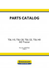 New Holland TS6.110, TS6.120, TS6.125, TS6.140 Parts Catalog