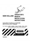 New Holland 2030, T2210, T2220, TC29D, TC29DA, TC33D, TC33DA Operator`s Manual