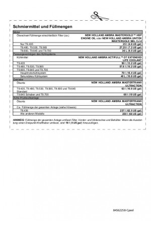 New Holland T9.435, T9.480, T9.530, T9.565, T9.600, T9.645 Operator`s Manual