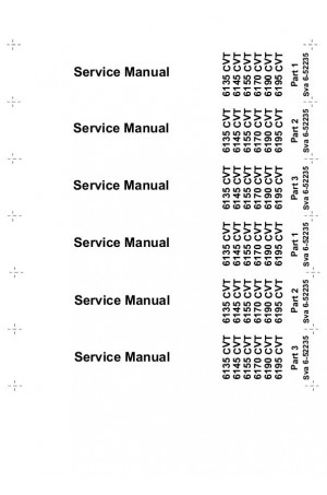Steyr 6135 CVT, 6145 CVT, 6155 CVT, 6170 CVT, 6190 CVT, 6195 CVT Service Manual
