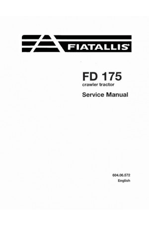 New Holland CE FD175 Service Manual
