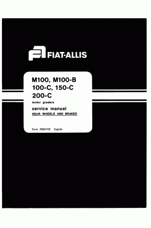 New Holland CE 100C, 200C, B100B, M100 Service Manual
