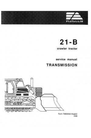 New Holland CE 21B Service Manual