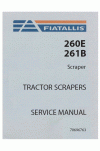 New Holland CE 260E, 261B Service Manual