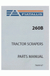 New Holland CE 260B Parts Catalog