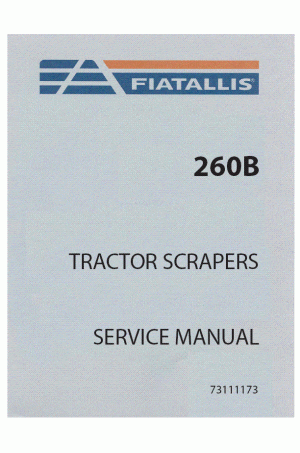 New Holland CE 260B Service Manual