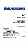 New Holland CE 14C Operator`s Manual
