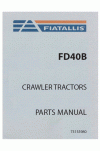 New Holland CE FD40 Parts Catalog
