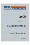 New Holland CE 260B Service Manual
