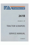 New Holland CE 261B Service Manual