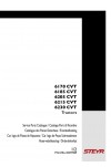 Steyr 6170 CVT, 6185 CVT, 6205 CVT, 6215 CVT, 6230 CVT Parts Catalog