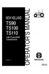 New Holland TS100, TS110, TS90 Operator`s Manual