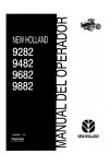 New Holland 9282, 9482, 9682, 9882 Operator`s Manual