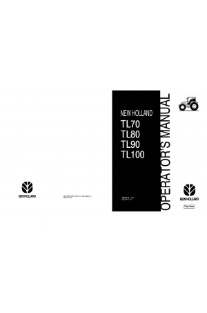 New Holland TL100, TL70, TL80, TL90 Operator`s Manual