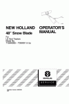 New Holland LS25, LS35, LS45, LS55 Operator`s Manual