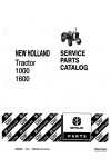 New Holland 1000, 1600 Parts Catalog