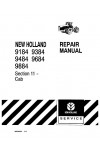 New Holland 9184, 9384, 9484, 9684, 9884 Service Manual