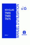 New Holland TN55, TN65, TN75 Operator`s Manual
