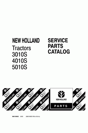 New Holland 3010S, 4010S, 5010S Parts Catalog