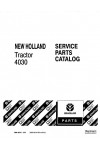 New Holland 4030 Parts Catalog