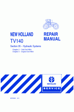New Holland TV140 Service Manual