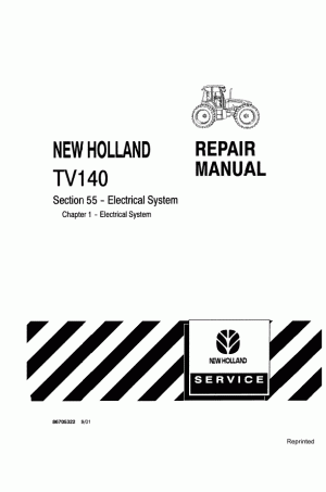 New Holland 55, 7, TV140 Service Manual