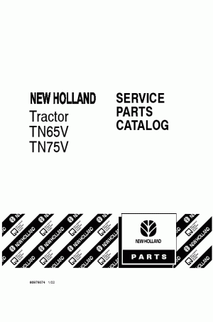 New Holland TN65V, TN75V Parts Catalog