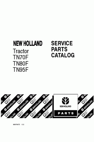 New Holland TN70F, TN80F, TN95F Parts Catalog