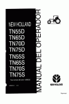New Holland TN55D, TN55S, TN65D, TN65S, TN70D, TN70S, TN75D, TN75S Operator`s Manual