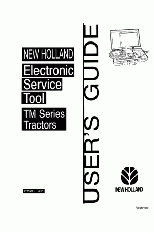 New Holland N/A Operator`s Manual