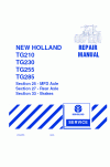 New Holland TG210, TG230, TG255, TG285 Service Manual