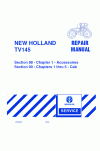 New Holland TV145 Service Manual
